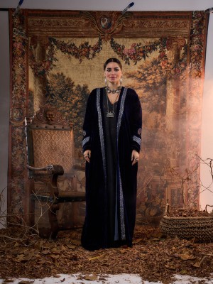 Helal velvet abaya