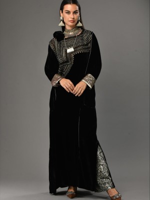 Master Rafia Kaftan with Pants